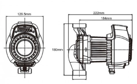 ЦИРКУЛЯЦИОННЫЙ НАСОС IBO MAGI MAX 32-100/180