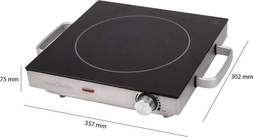 PŁYTA CERAMICZNA NA PRĄD KUCHENKA ELEKTRYCZNA 1 PALNIK 1 PALNIKOWA 2000W