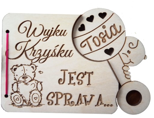 Тетя, ты будешь моей крестной, приглашение?
