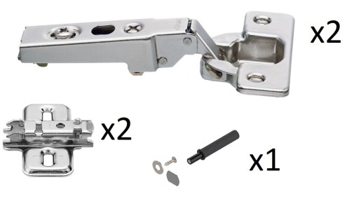Петля Blum Tip-On с накладным ограничителем двери