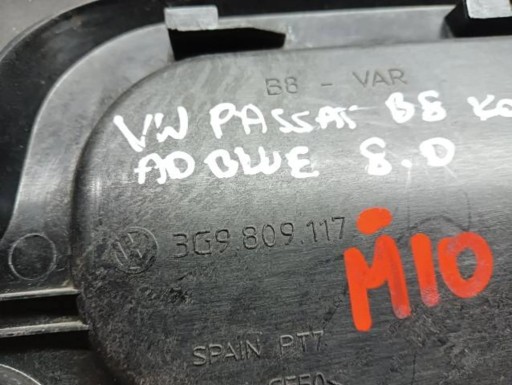 M10 VW PASSAT B8 КРЫШКА ТОПЛИВОНАЛИВНОЙ ЗАПРАВКИ 3G9809117