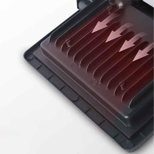 Галогенный светодиодный прожектор SLIM 20 Вт с датчиком движения.