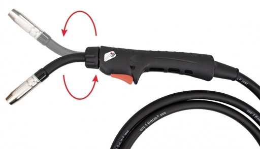 Uchwyt spawalniczy MIG/MAG 150R SPARTUS MASTER 5M