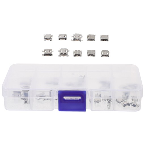 50 шт. USB-адаптер для пайки порта Micro USB