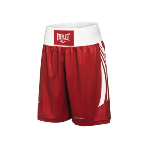 EVERLAST Spodenki bokserskie AMATEUR COMPETITION TRUNKS RED - M