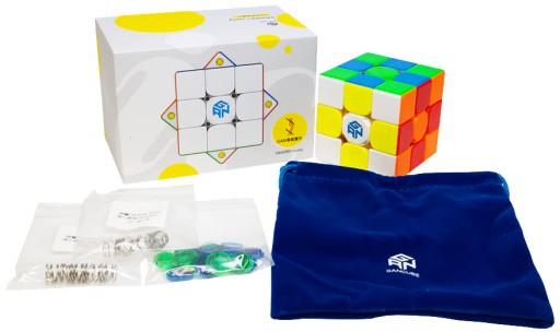 ПРОФЕССИОНАЛЬНЫЙ МАГНИТНЫЙ SMART CUBE 3x3x3 GAN 356 и Carry S + ПОДСТАВКА