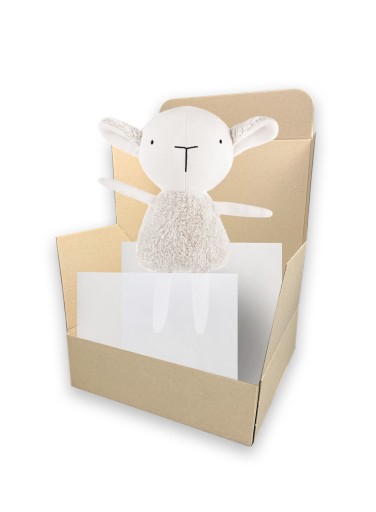 SZUMISIE Humming Sheep 5в1 с лампой экрю/розового цвета