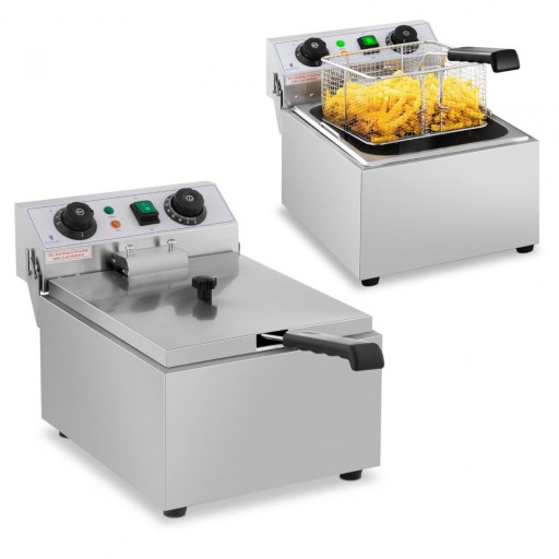 Электрическая фритюрница ТАЙМЕР 230 В 3200 Вт 10 л