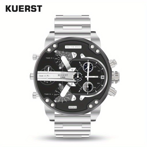 KUERST Teen Watch Мужские часы из нержавеющей стали Модные