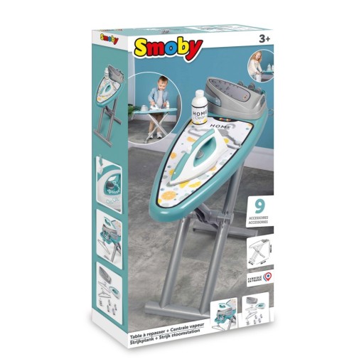 ГЛАДИЛЬНАЯ ДОСКА С ПАРОВОЙ СТАНЦИЕЙ SMOBY IRON