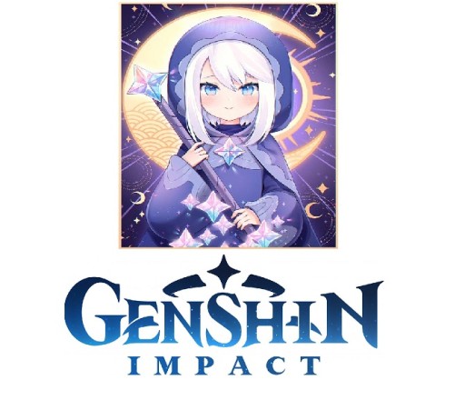 GENSHIN IMPACT Благословение Луны Велкина