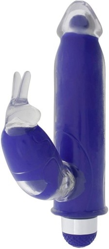 Wibrator z króliczkiem TOYJOY FUNKY BUNNY VIBRATOR 18,5 cm stymulator