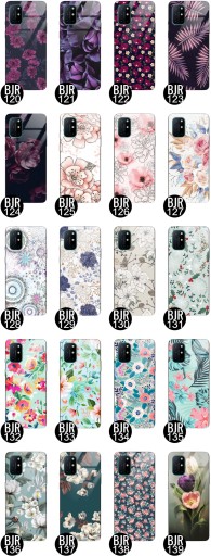 ETUI GLASS do ONEPLUS 8T Top Flower Natura Wzory