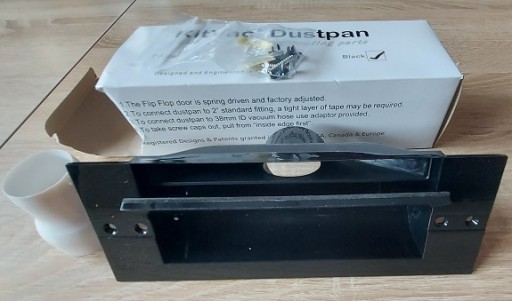 Совок для центрального пылесоса KitVac Dustpan, черный