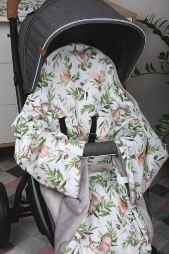 ОДЕЯЛО BABYMAM ДЛЯ СИДЕНЬЯ ПЕРЕНОСНОЙ КОЛЯСКИ