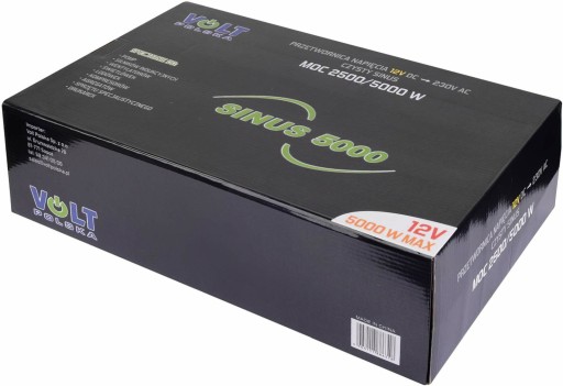 Преобразователь VOLT POLSKA Sinus 5000 12В/230В 2500/5000Вт