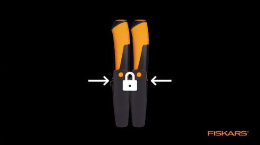 FISKARS Универсальный нож с точилкой 1023618 МЕТИЗЫ