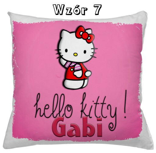 ПОДУШКА HELLO KITTY + НАЗВАНИЕ РАЗЛИЧНЫХ УЗОРОВ В ПОДАРОК