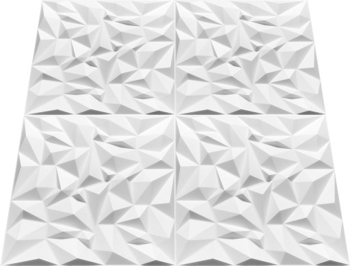Настенные кессоны 3D панели AMETYST типа БЕТОН