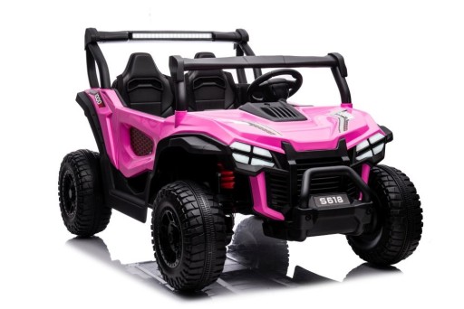 Автомобиль на аккумуляторе S618 Pink 4x4