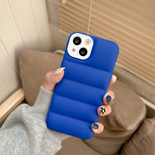 Чехол AirBag для iPhone 13 — синий + БЕСПЛАТНО!