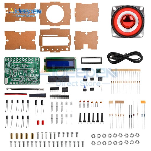 Радиоэлектронный комплект DIY RDA5807 Цифровой FM-радиоприемник