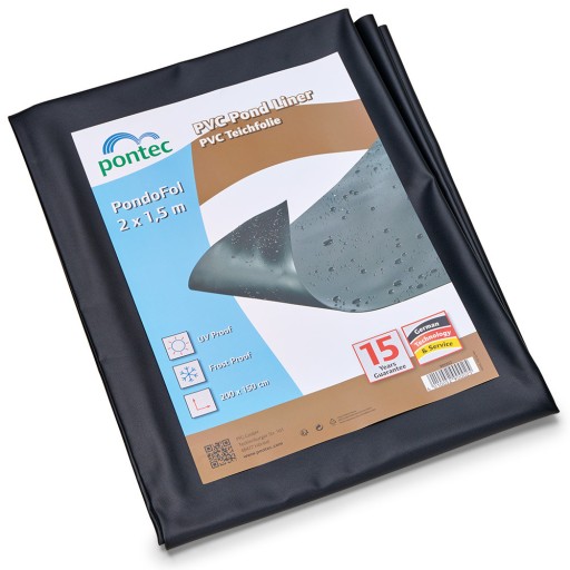 Пленка ПВХ Pontec 0,5 мм / 2х1,5 м для строительства пруда
