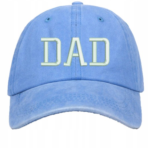 1 шт. Бейсболка с логотипом DAD - синяя.