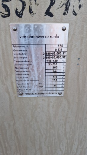 Универсальный фрезерный станок WMW Ruhla VRB 2242 стол 700х400мм приятная орг краска