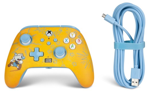 PowerA Pad przewodowy XO XSX PC Cuphead Mugman