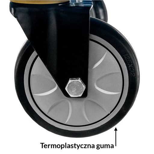 Wózek transportowy platformowy SKŁADANY 500KG MAGAZYNOWY platforma 109x64cm