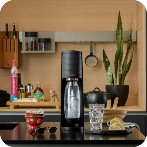 Устройство картриджей для бутылок SATURATOR SODASTREAM TERRA для ГАЗИРОВАННОЙ ВОДЫ + БЕСПЛАТНО
