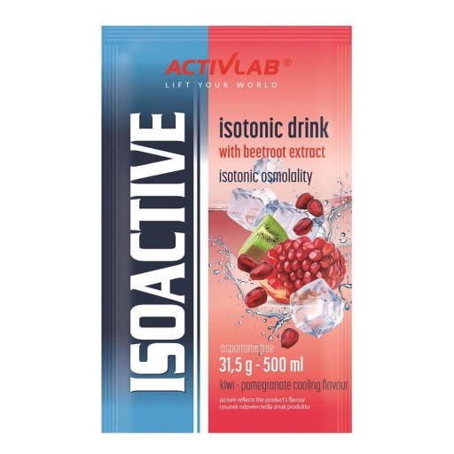 ACTIVLAB ISO ACTIVE 3 x 31,5 G ISOTONE DRINK ISO ISO ACTIVE ENERGY