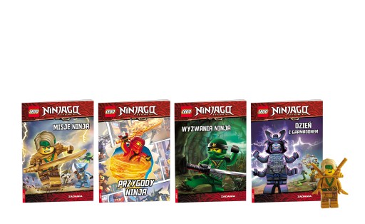 Набор книг LEGO Ninjago + фигурка Ллойда