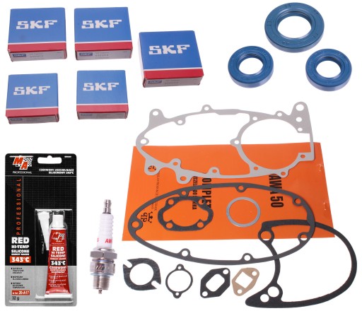 JAWA 50 20 21 Mustang 23P ROMET OGAR 200 Подшипники двигателя Прокладки Simering
