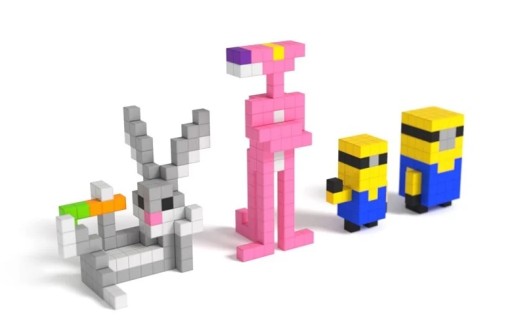МАГНИТНЫЕ БЛОКИ PIXIO MINI MONSTER HELIX 27 EL