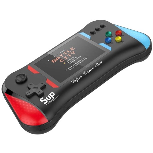 Mini konsola przenośna X7M do gier retro wyjście TV + PAD dla dwóch graczy