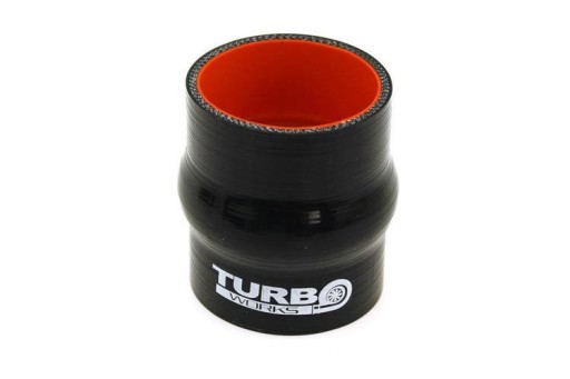 Антивибрационный силиконовый разъем Pro Black 76мм TUNING SPORT