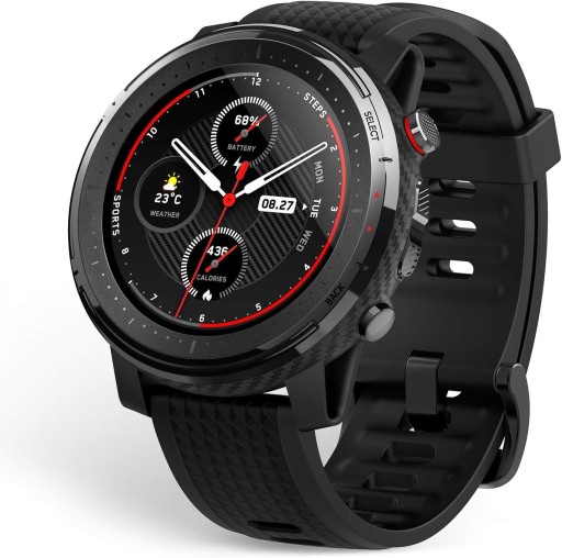 Умные часы Amazfit Stratos 3 черные