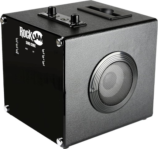 КОМПЛЕКТ КАРАОКЕ JamRock со светодиодной подсветкой Bluetooth + 2 микрофона