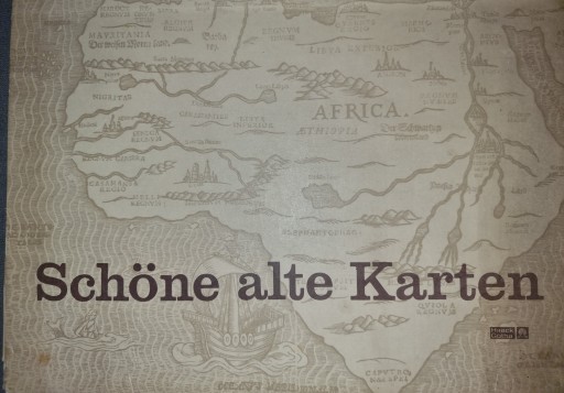 Schone alte Karten 24 репродукции старых карт 1970 г.