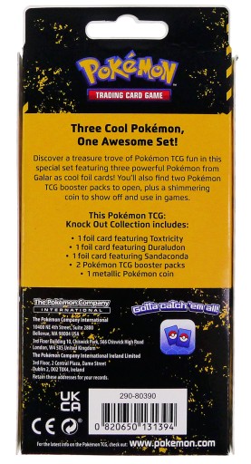 Карты TCG POKEMON, фольга, монета Toxtricity 2 BOOSTER