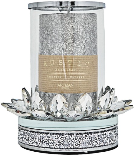СВЕТИЛЬНИК GLAMOUR LOTUS SILVER 23038