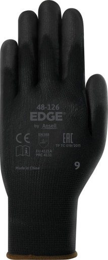 Монтажные перчатки EDGE 48-126, размер 9 Ansell (12 пар)