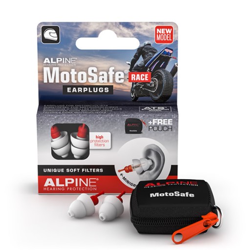 ЗАГЛУШКИ/БЕРУШИ ALPINE MOTOSAFE RACE – ПОДАРОК ​​МОТОЦИКЛИСТУ