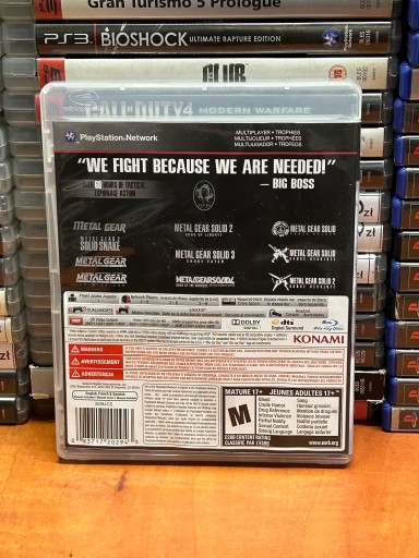 ИГРА ДЛЯ PS3 METAL GEAR SOLID LEGACY COLLECTION LIMITED