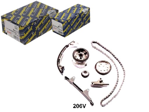 КОМПЛЕКТ ЦЕПИ ГРМ JAPKDK-206V TOYOTA YARIS