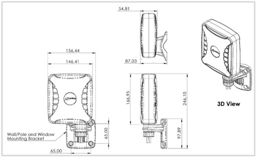Панельная антенна Poynting XPOL-1-5G-41 4x4MIMO 3dBi