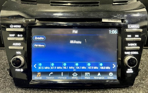 NISSAN MAXIMA A36 ПОЛЬСКОЕ МЕНЮ РАДИО КАРТА