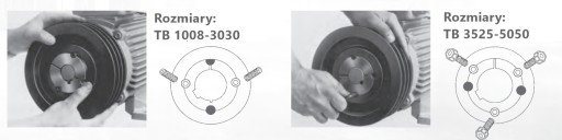 TULEJA MOCUJĄCA TAPERA OPTIBELT TB 1610-38 mm